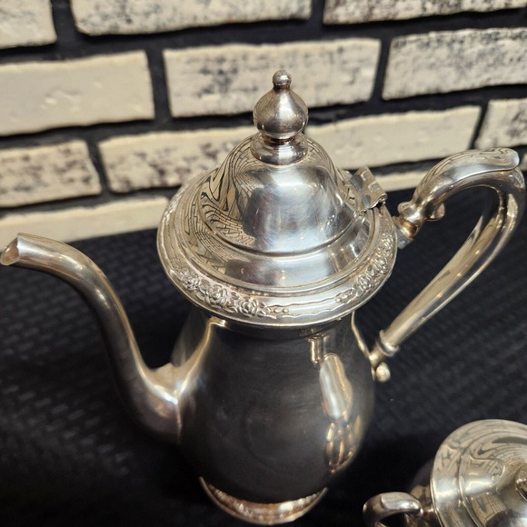 International Silver Company "Camille" silverplate 2pc Teapot Set #6001, #6003 - Picture 3 of 7
